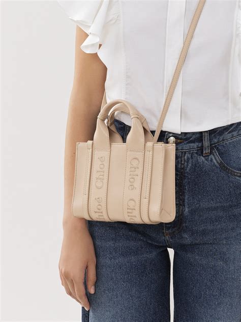 chloe woody tote bag mini|chloe woody small basket bag.